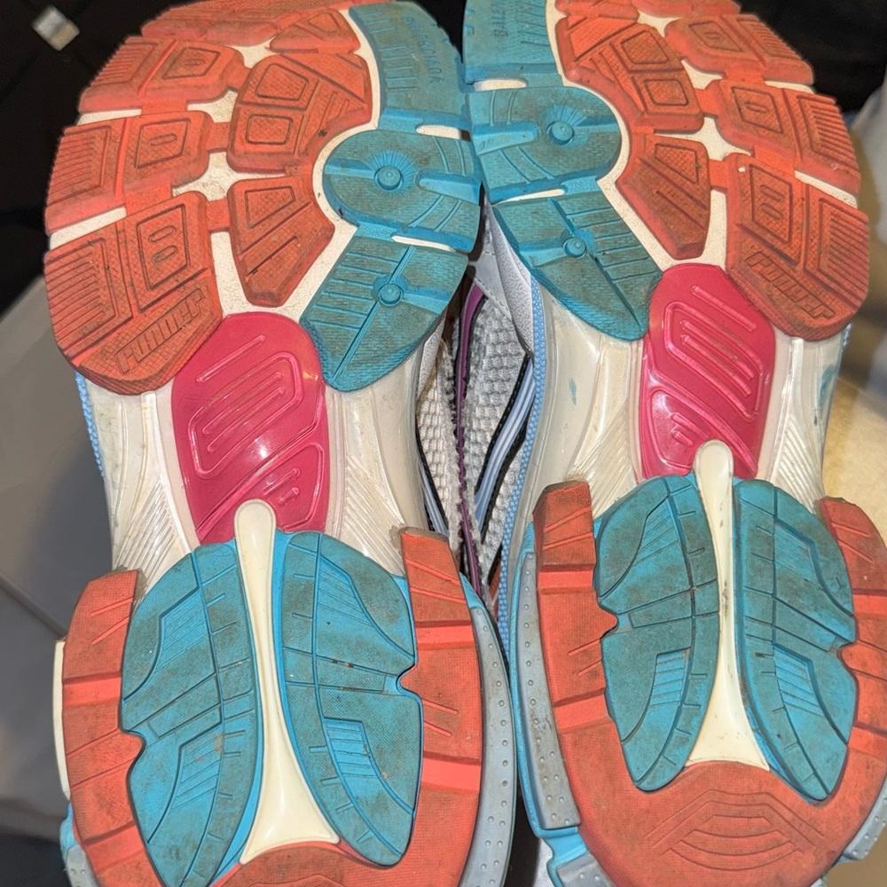 Balenciaga Multicolor Sneakers - White, Blue, Pink - Picture 5 of 7